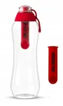 Veepudel filtriga Dafi 0,5 l, 2 filtrit, punane