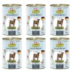 GranataPet teraviljavaba koerte konservtoit vasika- ja k&uuml;&uuml;likulihaga, 6 x 400 g