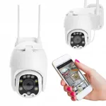 P&ouml;&ouml;ratav videokaamera DVX, 5MP, 4G LTE, SIM-kaart, veekindel