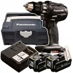 Panasonic EY74A2 18V puurimismasin Systaineriga, 2x5Ah akuga ja laadijaga