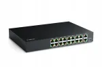 V&otilde;rgu l&uuml;liti FORCE SW16P2U1G, 16x PoE, 240W, 100Mbps, 2 &uuml;leskanne, IP kaameratele