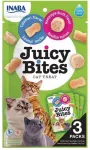 INABA Juicy Bites n&auml;rimismotiivid kalmaariga kassidele, 3 x 11,3 g