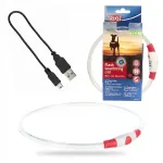 LED koera kaelarihm TRIXIE, USB, S-M, 40 cm x 8 mm