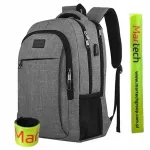 Seljakott MATEIN City, hall, 15,6" s&uuml;learvutile, USB-port, mahukas