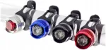 RUBY DIAMOND LED HJ-016 jalgratta valguste komplekt ees ja taga patareidega