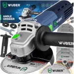 Nurklihvija WUBER DIAX STRONG 10 kettaga, 125 mm, XXL komplekt