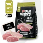 Pan Mięsko kuivtoit kassidele, kalkuni- ja hanehakklihaga, kr&otilde;binad, 10 kg