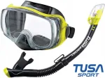 TUSA IMPREX 3D sukeldumiskomplekt maskiga ja DRY VALVE snorkliga UC3325 BKFY