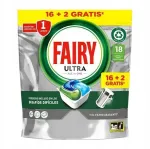 Fairy Platinum Ultra All in One n&otilde;udepesukapslid, 18 tk