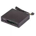 Akyga AK-CA-37 3.5" sisemine USB 2.0 SD MS MC kaartide lugeja