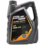 Revline Ultra Moto mootori&otilde;li motociklitele 4T 10W40 4L MA-2