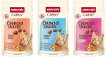 Animonda Carny Crunchy Snacks maiuste komplekt kassidele, 3 maitsevalikut, 3 x 50 g
