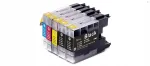 BROTHER LC1220/LC1240/LC1280 tindikassetid, 5 tk, XL, sobivad J525/J825/J6510/J6910 printeritele