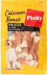 Koerte maiused Pinky Bones kanaga, madala rasvasisaldusega, kaltsium, 100 g