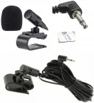 V&auml;line auto mikrofon clip-on kinnitusega, sobib telefonile, s&uuml;learvutile ja raadiole
