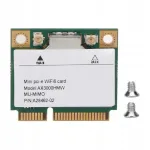 Traadita v&otilde;rgukaart MINI PCI-E, 3000 Mbps, 2,4 GHz/5 GHz, 802.11ax/ac