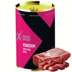 X-DOG m&auml;rg koeratoit p&otilde;hjap&otilde;dralihaga, 100% liha, 1200 g