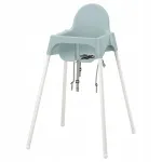 Laste tool IKEA ANTILOP, hallikas-sinine/valge