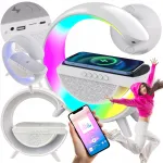 Juhtmevaba Bluetooth-k&otilde;lar induktsioonlaadija ja RGB valgustusega PRO