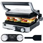 Elektriline kontaktgrill Yoer 2000W ajastuse ja temperatuuri programmeerimisega