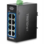 T&ouml;&ouml;stuslik TRENDnet TI-GLC80 8-pordiline gigabit ruuter DIN raja paigaldusega