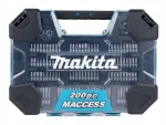 Bitide ja puuride komplekt MAKITA 200 osa plastikust karbis E-22610