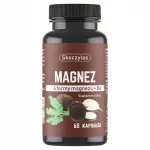 Toidulisand SKOCZYLAS 4 magneesiumivormi, B6-vitamiin, musta redise kompleks, 60 kapslit