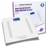 Vannitoa kaalud klaasist, 180 kg, 8in1, Bluetooth, BMI anal&uuml;&uuml;s