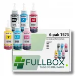 EPSON 673 T673 tindikassettide komplekt, 6 tk, EcoTank L805/L1800/L850/L800/L810/ITS