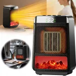 Elektrikamin 1000W, vaikne, kiiresti soojenev, kodu ja kontorisse