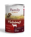 FAMILY FIRST HOLIDAYS koerakonserv veise- ja peediga, 400 g
