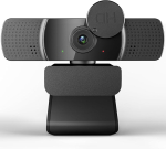 Veebikaamera mikrofoniga W10, 2K FHD, USB, kaanega