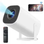 &Uuml;leskeeratav 4K projektor Android TV, WiFi ja nutik&otilde;lariga, Android 12