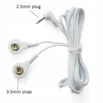 Elektrostimulaatori kaabel 2,5 mm ja 3,5 mm pistikutega
