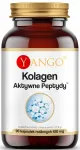 Toidulisand YANGO COLLAGEN I ja III t&uuml;&uuml;pi peptiididega, koos C-vitamiiniga, 420 mg, 90 kapslit