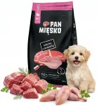 Kuiv kutsikatoit Pan Mięsko vasikaliha ja tukk-t&auml;idistega, XS, 20 kg
