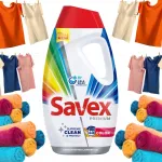 Pesugeel v&auml;rvilistele riietele Savex Color, 1,8 l, 40 pesukorda