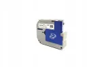 Liimiga lint Brother M-K221, 9 mm x 8 m, must valgel, JetWorld