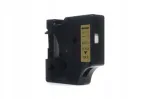 Sildipael JetWorld Dymo D1, must kuldsel alusel, 9 mm x 7 m, LM100, LM100Plus