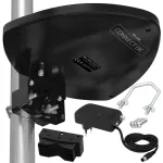 V&auml;lis-DVB-T2 antenn aktiivse UHF-filtriga, 1 m toitejuhe