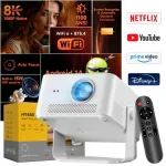 Projektor 4K Android WiFi LED