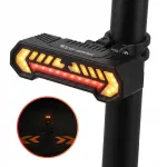 Jalgratta LED suunatuled West Biking USB C-ga