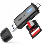 USB 3.0 kaartide lugeja, USB-C, MicroSD/TF, 5Gb/s, kuni 2TB