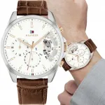 Meeste k&auml;ekell Tommy Hilfiger 1710450 Baker Open Heart rihmaga