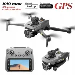 4K GPS droon lasertakistuste v&auml;ltimisega, harjadeta mootorid, 5G, 3 akut