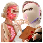 LED n&auml;omask HALLO FACE fototeraapiaga, punane valgus, 311 LED, 4D