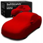 Auto kate SoftStretch, universaalne, Mini, punane