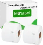 Molabel termopaberi kleepsud, 57x32 mm, 2 rulli, sobib Dymo printerile
