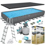 Bestway APX 365 bassein, 956x488x132 cm, sobib aastaringseks kasutuseks