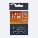 BKK Split Ring-51 #3 karabiinid, 23 kg, 18 tk